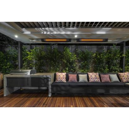 HEATSTRIP Intense el terrassevarmer, sort, 2200W