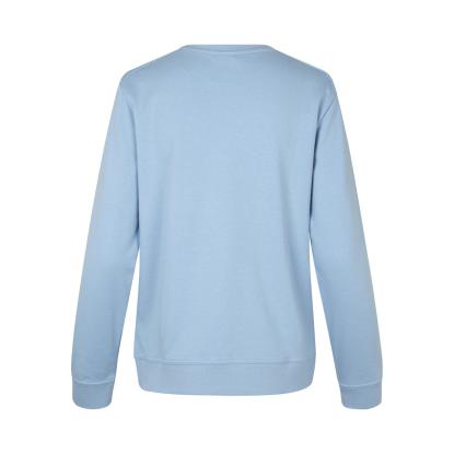 ID PRO Wear CARE 0381 sweatshirt, ubørstet, dame, lys blå