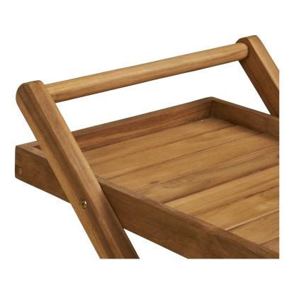 Pasaku serveringsvogn, teak, 86 cm