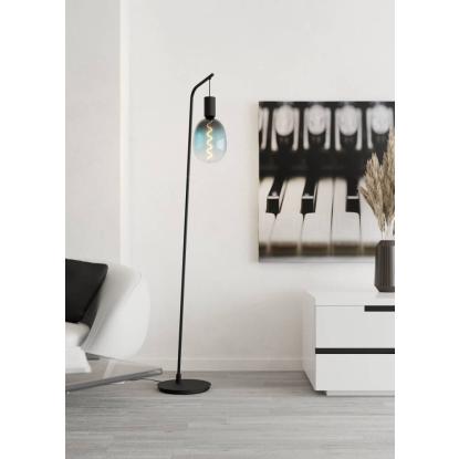EGLO CRANLEY gulvlampe, H170 cm, E27, sort