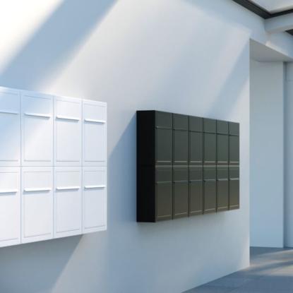 Bravios Base postkasse, sort