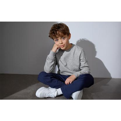 ID CORE 40634 sweatshirt, børn, grå melange