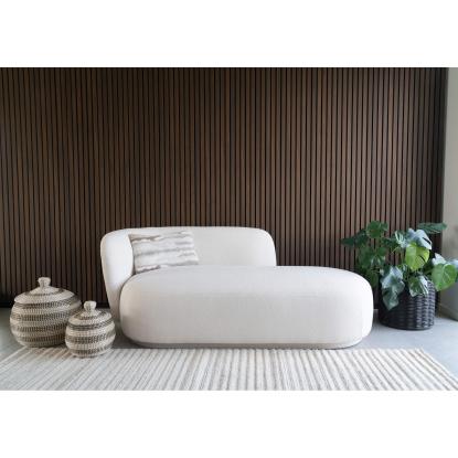 Daybed med pude, natur