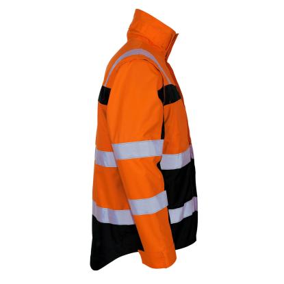 MASCOT SAFE COMPETE Loreto vinterjakke, hi-vis orange/marine