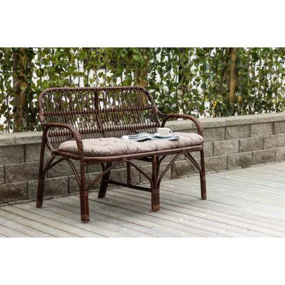 Venture Design Nella 2 personers sofa, mørk valnød
