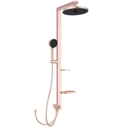 Ideal Standard Alu+ brusesystem med 12 l/min flow regulator, rosé