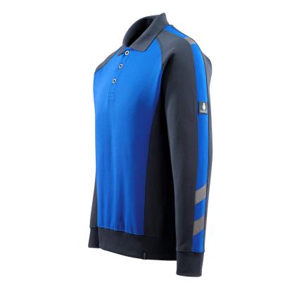 MASCOT UNIQUE Magdeburg polosweatshirt, kobolt/mørk marine