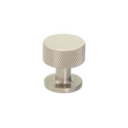 Beslag Design Crest knop, Ø26 mm, rustfrit stål look