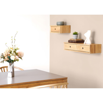 Bowen spisebord med to tillægsplader, eg/egefiner, mørk sand, 100 x 220-320 cm