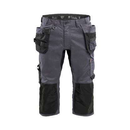 Blåkläder 1754 håndværker knickers med stretch, mellemgrå