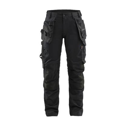 Blåkläder 7132 dame håndværker buks med stretch, sort