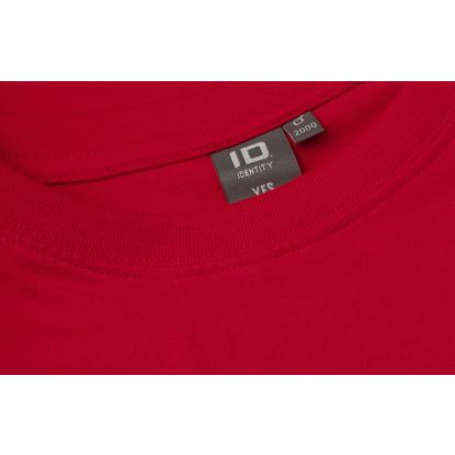 ID 2000 YES T-shirt, rød