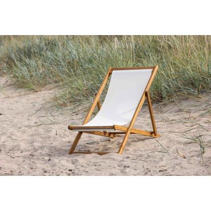 Venture Design Peachy loungestol, beige/natur