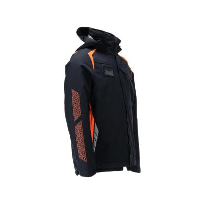MASCOT ACCELERATE SAFE vinterjakke, mørk marine/hi-vis orange