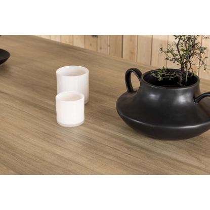 Venture Design Merlo havebord, hvid, 90 x 200 cm