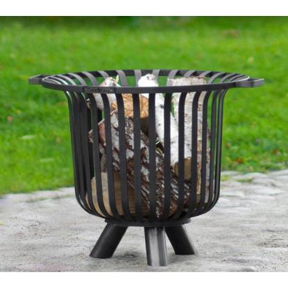 Cook King Verona bålsted, stål, sort, Ø60 cm