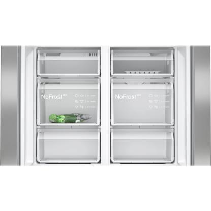 Siemens iQ300 amerikanerkøleskab KF96NVPEA, 405 + 200 liter