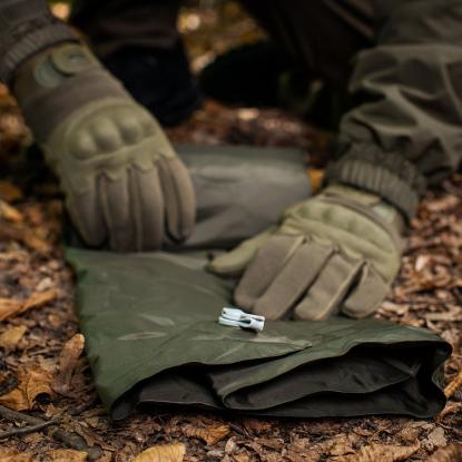 M-TAC oppusteligt liggeunderlag, 195 x 60 x 5 cm, olive