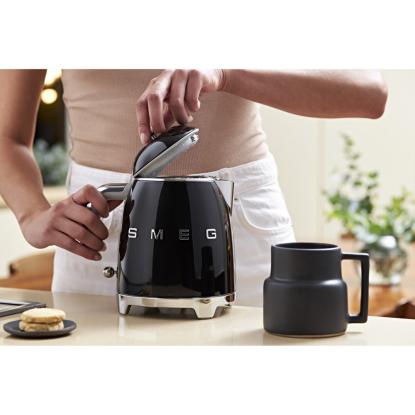 Smeg KLF05BLEU elkedel, 1400W, sort - 0,8 liter