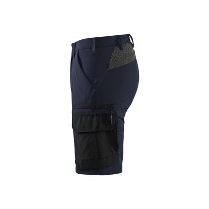 Blåkläder 1423 service shorts 4-vejs stretch, mørk marineblå/sort