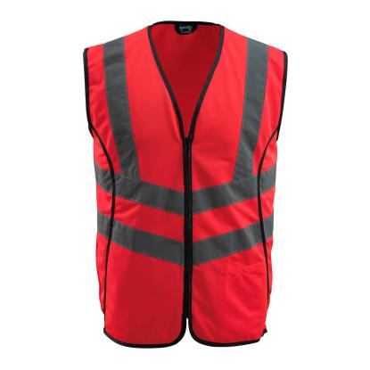 MASCOT SAFE SUPREME Wingate trafikvest, hi-vis rød