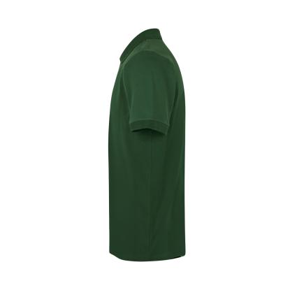 ID 0586 poloshirt, økologisk, flaskegrøn