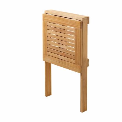 Cinas altanbord, teak, 45 x 49 cm