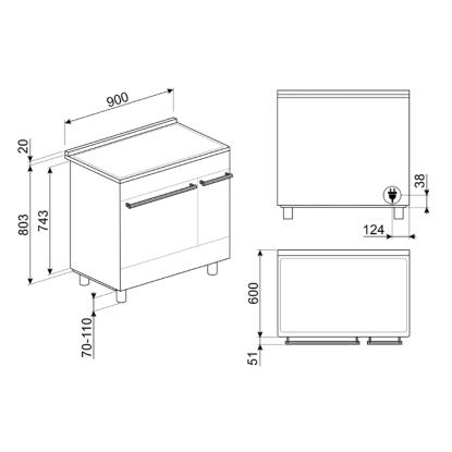 Smeg C92IPN2 induktionskomfur