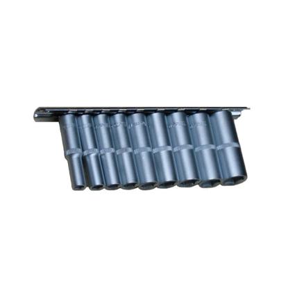 BATO topsæt, lang, 1/4", 6-kantet, 6-14 mm - 9 dele