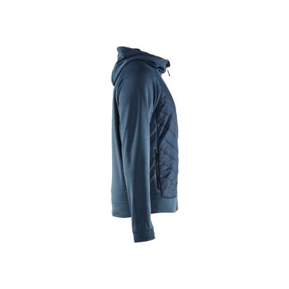 Blåkläder 3463 hybrid sweatshirt, støvet blå/mørk marineblå