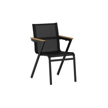 Venture Design Mexico havestol med armlæn, sort