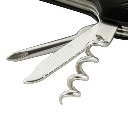 M-TAC lille foldekniv (7 værktøjer), sort