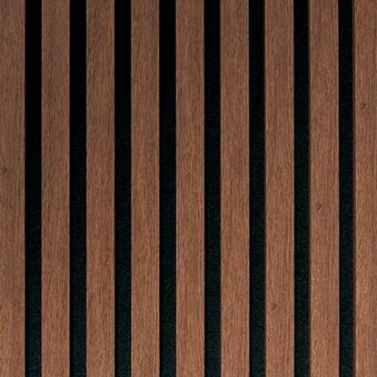 FibroTech UNIKA 25 akustikpanel, 600 x 2440 mm, smoked oak