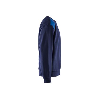 Blåkläder 3580 sweatshirt, marineblå/koboltblå