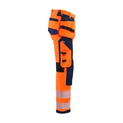 Blåkläder 7197 dame high vis buks 4-vejs stretch, hi-vis orange/marineblå