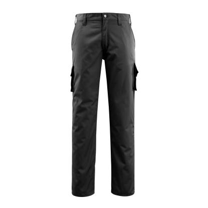 MACMICHAEL WORKWEAR Gravata arbejdsbukser med lårlommer, sort