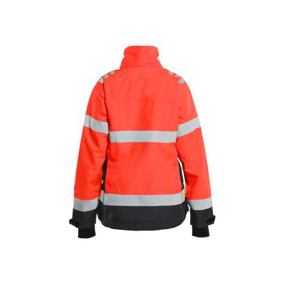 Blåkläder 4761 dame high vis skaljakke, hi-vis rød/sort