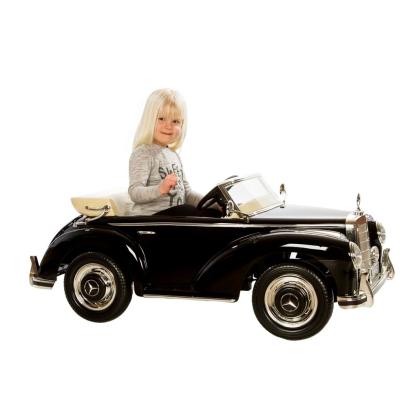 Mercedes 300S elbil, 2 x 12V, sort