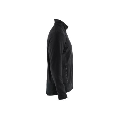 Blåkläder 4765 microfleece jakke, sort/mellemgrå