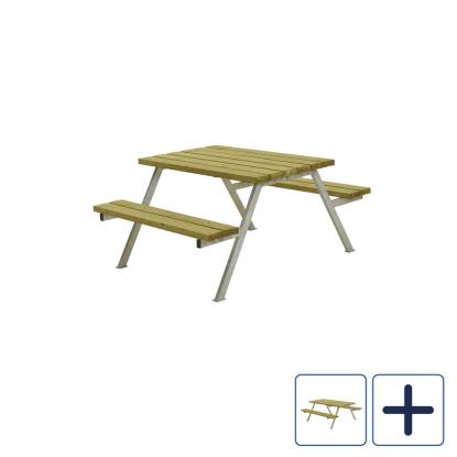 PLUS Alpha bord/bænkesæt, trykimprægneret/nåletræ