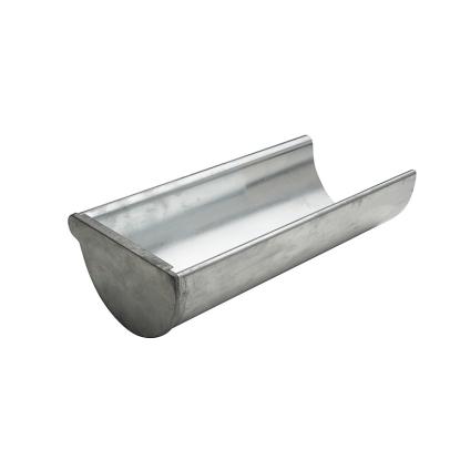 Plastmo Retro Zink endebund på rende, højre