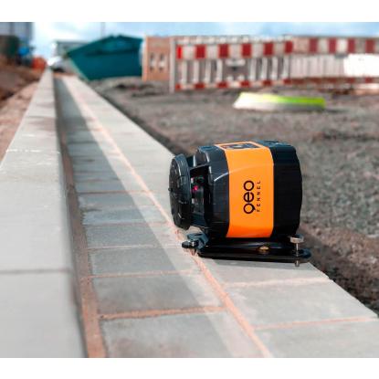 geo-FENNEL FL 245HV + rotationslaser med FR 50 modtager