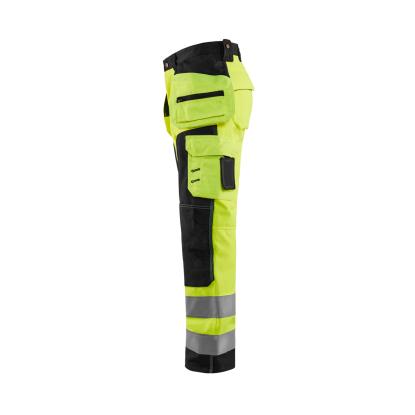 Blåkläder 1567 high vis softshell buks, hi-vis gul/sort