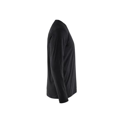 Blåkläder 3500 t-shirt lang ærme, sort
