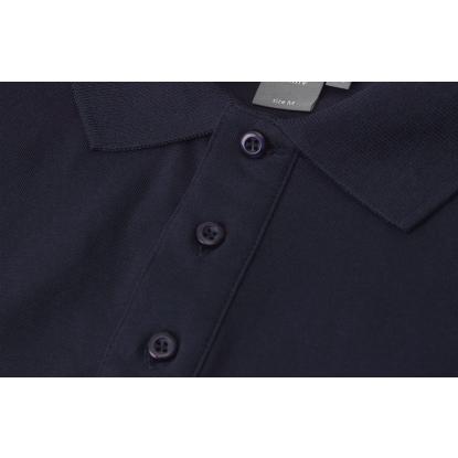ID 0525 poloshirt med stretch, navy