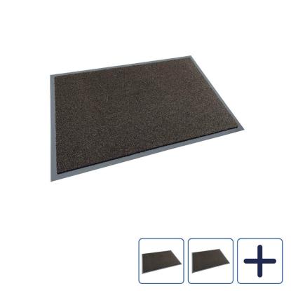 Clean Carpet Top Twister CC-4200 smudsmåtte til høj trafik, brun