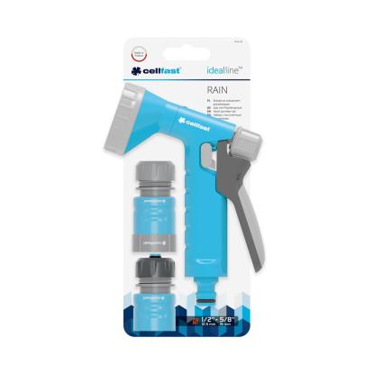 Cellfast CELLPRO RAIN sprøjtepistol sæt med 6 indstillinger, 1/2"-5/8"