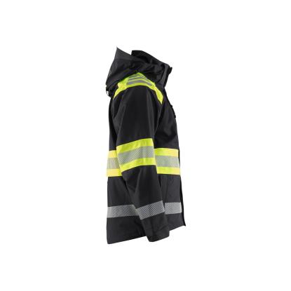 Blåkläder 4420 high vis skaljakke, sort/hi-vis gul