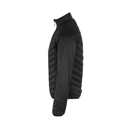 ID 0896 padded jakke med stretch, sort