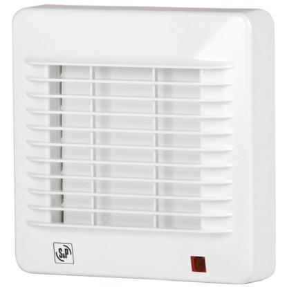 Thermex EDM 100 CMZ ventilator med snor, 155 x 155 mm, Ø98 mm
